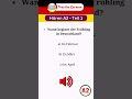 German A2 listening practice - Part 6 | #germana2