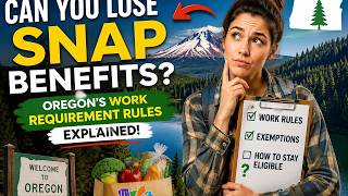 How to check SNAP work requirement rules in Oregon
