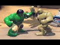 HULK Vs ABOMINATION Epic Boss Fight LEGO Marvel Super Heroes 