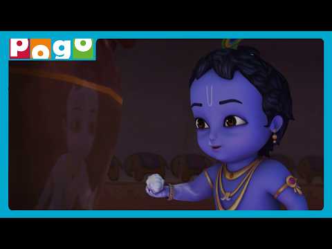 Kanha Ki Makhan Chori!🏺✨| Little Krishna🤩| Hindi Cartoon Stories | @PogoChannel​