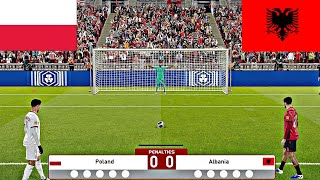 POLAND VS ALBANIA FULL PENALTY SHOOTOUT | POL VS ALB HIGHLIGHTS screenshot 4