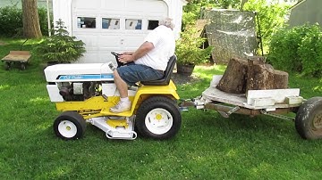 Cub Cadet 1200 Finished + Fixing Neighbors Mower