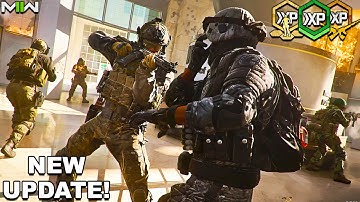 NEW UPDATE & MAX DOUBLE XP WEEKEND! Call of Duty Modern Warfare 2