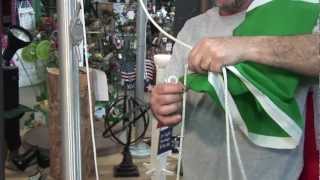 How to Replace a Rope When it is on a Flag Pole