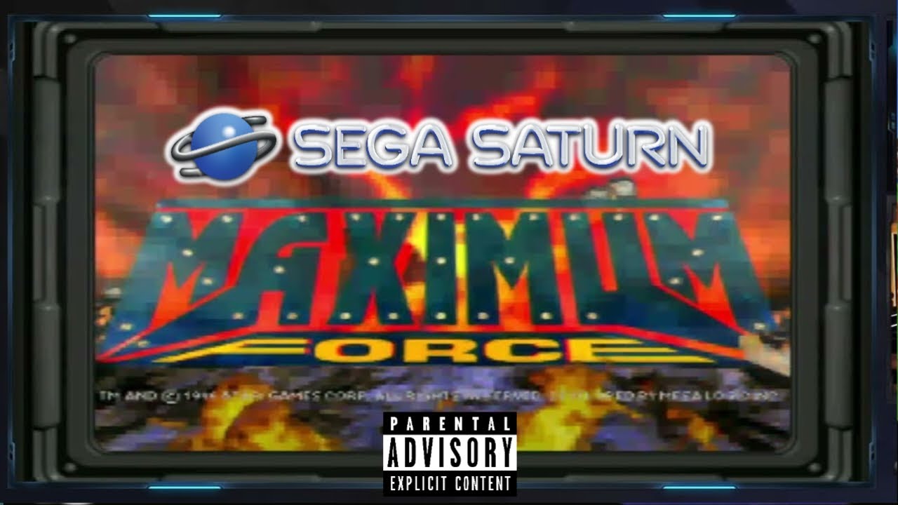 Maximum Force Sur Sega Saturn – Complet CIB, PAL, Excellent état