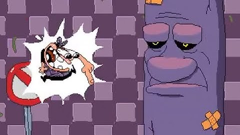 Pizza Tower: (Egg Lap Mod) John Gutter Lap 4 (Hard Mode) P-Rank