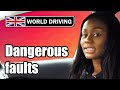 Examples Of DANGEROUS Faults On The Driving Test