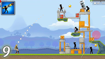 Boom Stick Gameplay 9, Android Games Walkthrough ios Simulato‪r Trailer