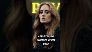 Do you know why Adele disappeared from the spotlight at her peak?