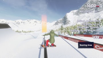 Mark McMorris Infinite Air - flipping on the rail