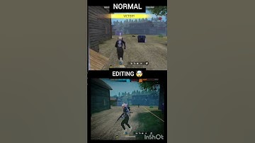 Inshot Edit 🤯 Normal + Editing (free fire EDIT)
