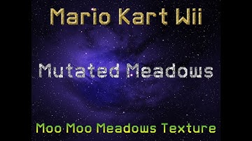 Mario Kart Wii - Moo Moo Meadows Texture - Mutated Meadows by Man-O-Wii (me)