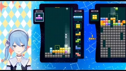 SUISEI DESTROYS HER OPPONENT IN A TETRIS 1V1