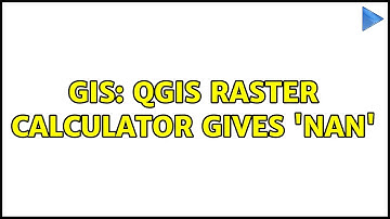 GIS: QGIS raster calculator gives 