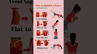 Glute Workout: Fix Hip Dips + Lift Sagging #fitness #gym #gluteworkout#hipdips#bubble #shorts#yoga