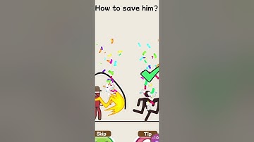 Save Stickman | Draw 2 Save 3 #shorts