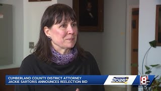 Cumberland County District Attorney Jackie Sartoris announces reelection bid