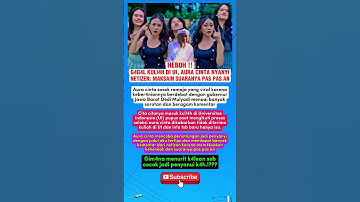 Thumbnail of Aura Cinta failed to enter UI, KDM fans really deserve it #kdm #bapaaing #gubernurJawarat #auracinta