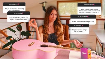 Changing my guitar strings + opening up like never before...