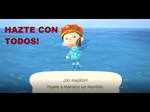 COMO PESCAR UN MEJILLON EN 30 SEGUNDOS! ANIMAL CROSSING NEW HORIZONS ...