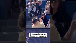 They Put The Look-Alike Cam On Cubarsí And Laporta During A Tennis Match Via Bcnopenbsig