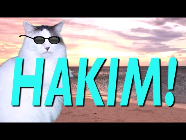 HAPPY BIRTHDAY HAKIM! - EPIC CAT Happy Birthday Song