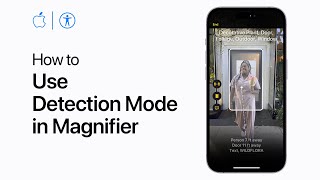 How to use Detection Mode in Magnifier on iPhone or iPad with LiDAR | Apple Support