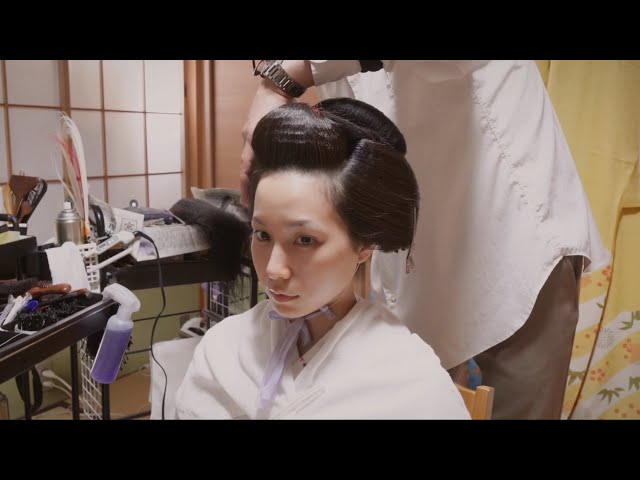 ASMR 舞妓さんみたいな日本髪してもらった(@TOKYOASMRMASSAGE コラボ）