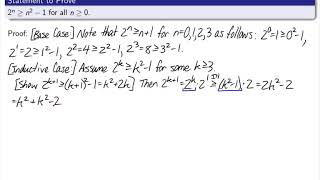 Discrete Math - Induction Proofs