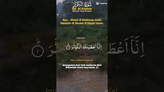Al-Kautsar#quran#hadits. #hikmah#shortsvideo#shorts.