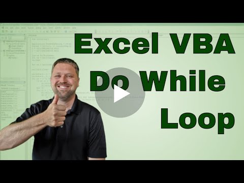 Excel VBA Use a Do Loop to populated another sheet @EverydayVBAExcelTraining