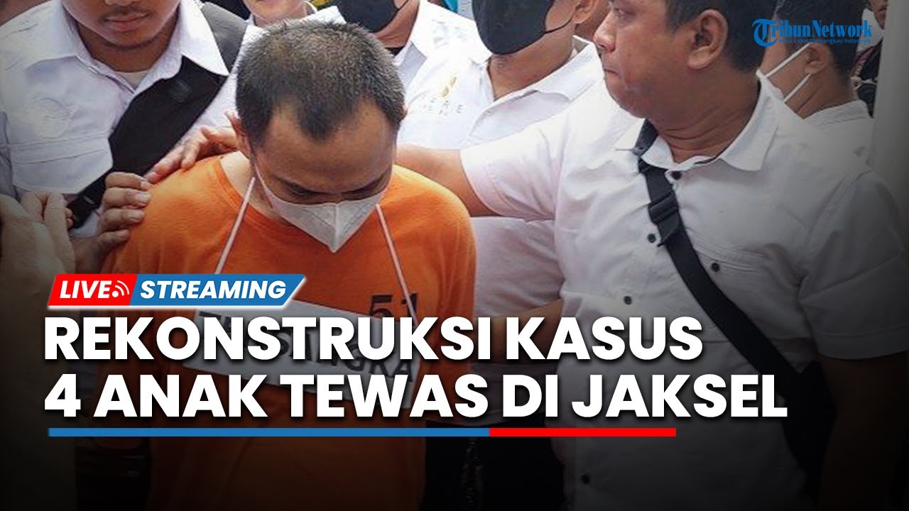 🔴Terungkap Kejinya Perlakuan Panca di Rekonstruksi Tewasnya 4 Anak di ...