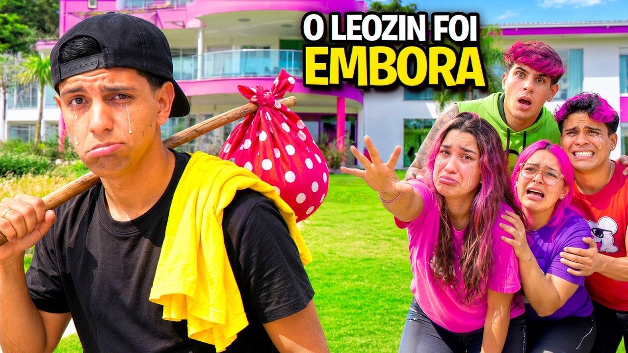 O LEOZIN DESISTIU DOS ROSA *ele vai embora?