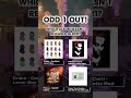 GUESS THE ODD 1 OUT! 🔥 #rap #trending #gaming #fypシ #shorts