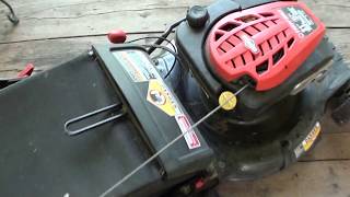 Mower Hack. Does your Rear Bagging push mower bag like sh!t? Try this