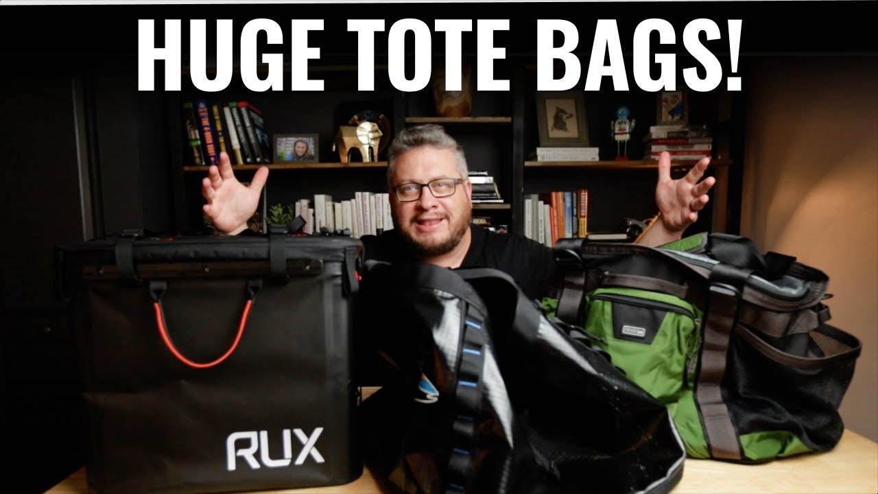 Huge Tote Bag Review - Rux 70L, Patagonia Black Hole, Freeway Longhaul