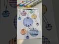 Who knew simple circles could look this pretty 🤩 #art #drawing #artwork #shorts #doodle #fyp