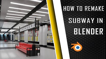 How to recreate subway in blender 2.8 | Blender tutorial |