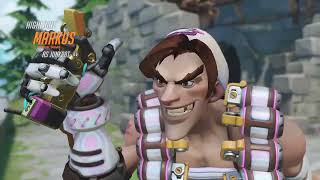 Overwatch 2: Junkrat highlight on Eichenwalde.