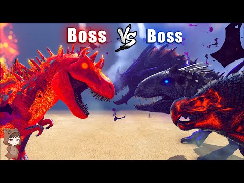 The World Boss Rex VS Primal Fear Bosses | ARK Mod Battle Ep.116