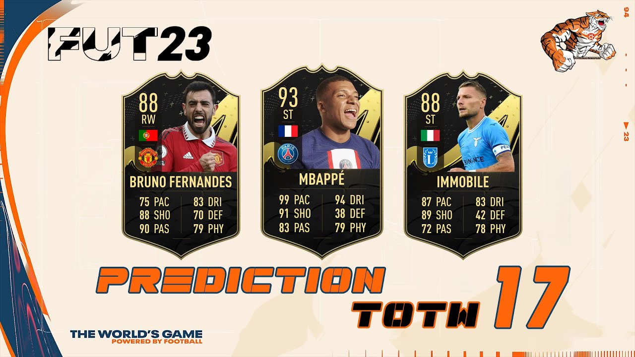 FIFA 23: Predictions Team of the Week 17 