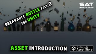 Breakable Bottle Pack 2 For Unity | Unity Asset Introduction
