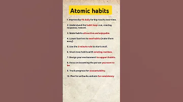 Atomic Habits Motivation Yourmotivation 