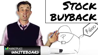How a stock buyback works | Marketplace Whiteboard