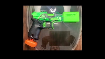 A Custom Made Modified Nerf Rival Knock Out!  The GREMLIN!  #shorts #nerf #nerfmod
