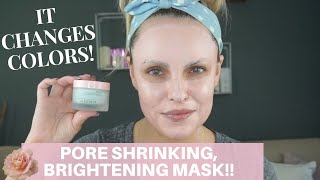 NEW PORE SHRINKING, BRIGHTENING, DETOX SKIN CARE MASK OBSESSION|| All Skin Types - Algenist