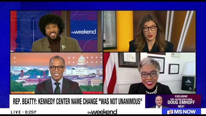 Beatty Breaks Down Unlawful Kennedy Center Renaming | TV Interview Compilation