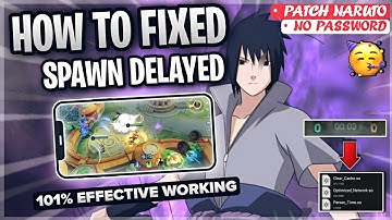 Updated Fix Spawn Delay Issue In Mobile Legends Tips & Tricks | Supported All Devices - Patch Naruto