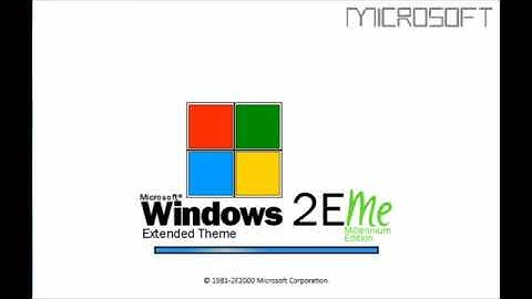 Windows 2EME Millennium Edition Extended Theme
