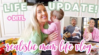 DITL VLOG: life update, stressful situations, skin routine, crazy kids!